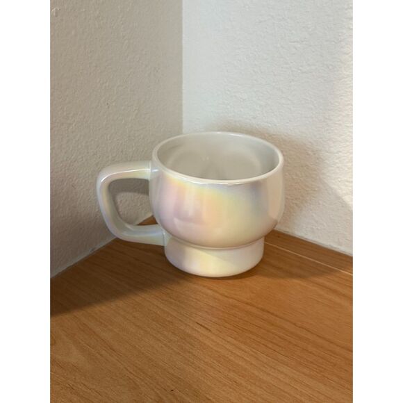Starbucks 2024 Halloween Iridescent Luster Skull Mug 14 Oz. NWT - Picture 2 of 4